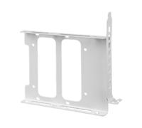 Yunmeryker Support de Montage SSD, Adaptateur de Disque Dur en Métal, Plateau SSD, Support de Métal, Installation Facile avec Vis, Compatible avec Les Or, Blanc