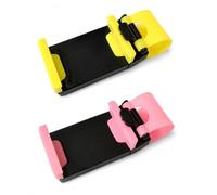 Yunmeryker Support Téléphone Voiture pr, Jaune + Rose | Résistance à l'usure, Support Smartphone Voiture, Appels mai libres, Pr conducteurs fréquents