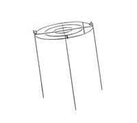 Yunmeryker Tuteur Plantes Cercle Métallique Résistant Usure Assemblage Simple Insertion Sol Approprié à Plantes Grimpantes Terrasse Jardin, 35 Cmx60 Cm