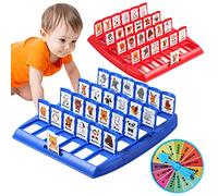 Yunmiao Jeu Devinez Qui - devinettes Amusants pour et Adultes,48 pièces société familiaux Jeu Table Cadeaux Jeu Cartes société pour débutants Amateurs Cartes