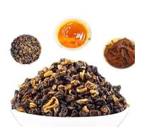 Yunnan Mi Yun Jin Luo Dian Hong Thé noir Un bourgeon Une feuille Thé noir en feuilles (300g)