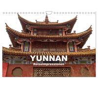 Yunnan - Reiseimpressionen (Wandkalender 2026 DIN A4 quer), CALVENDO Monatskalender: Monatskalender mit Bilder von einer Reise durch Yunnan im Süden von China.