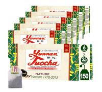 Yunnan Tuocha - Thé Tuocha 100% Naturel - Régule le Cholestérol & Drainant - 150 Sachets (6x25)- 300g - Origine Yunnan Garantie(L'élégance - Version 1978-2015)