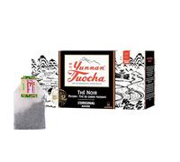 Yunnan Tuocha - Thé Tuocha 100% Naturel - Régule le Cholestérol & Drainant -25 Sachets - 50g - Origine Yunnan Garantie(L'Original)