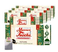 Yunnan Tuocha - Thé Tuocha 100% Naturel - Régule le Cholestérol & Drainant - 300 Sachets (10x30)- 600g - Origine Yunnan Garantie(Aérien-Version Supermarché)