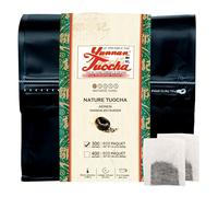 Yunnan Tuocha - Thé Tuocha 100% Naturel - Régule le Cholestérol & Drainant -300 Sachets - 400g - Origine Yunnan Garantie(Aérien-Version Supermarché)