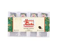 Yunnan Tuocha - Thé Tuocha 100% Naturel - Régule le Cholestérol & Drainant -40 Sachets - 80g - Origine Yunnan Garantie(Aérien-Version Supermarché)
