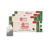 Yunnan Tuocha - Thé Tuocha 100% Naturel - Régule le Cholestérol & Drainant - Recharge 160 Sachets (4x40) - 320g - Origine Yunnan Garantie (L'élégance - Version 1978-2015)