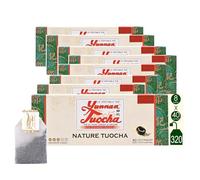 Yunnan Tuocha - Thé Tuocha 100% Naturel - Régule le Cholestérol & Drainant - Recharge 320 Sachets (8x40) - 640g - Origine Yunnan Garantie (L'élégance - Version 1978-2015)