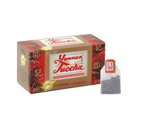 Yunnan Tuocha Zouji- Énergie Naturelle - Infusion de Thé Noir au Ginseng - 20 Sachets - 40g - Origine Authentique Garantie