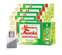 Yunnan Tuocha Zouji - Thé Vert Nature-Antioxydants - 120 Sachets 240g