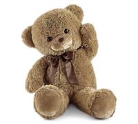 YunNasi Peluche Geante 90cm,Ours en Peluche XXL, Nounours Géant,Marron