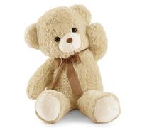 YunNasi Peluche Geante 90cm,Ours en Peluche XXL, Nounours Géant,Marron Clair