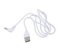 YUNNIAN Adaptateur USB 5 V 3,5 x 1,35 mm, pointe 90° pour installations denses, lumières LED, alimentation constante, liaison USB permanente en polystyrène pour appareils électroniques