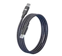 YUNNIAN Câble USB C à charge rapide 100 W de type C vers type C 1 m en nylon tressé durable pour l'alimentation