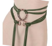 YUNNIAN Ceinture Réglable À Thème Avec Boucles Métalliques Pour Les Amateurs De GN Et Les Costumes De Mode D'événement Ceinture De Cosplay