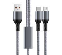YUNNIAN Charges Données Firs Pour Tablette Téléphonique Câble Multi-chargement USB A À Type-C 5 Broches USB 66W Cordon Données Câble Rapide