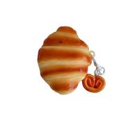 YUNNIAN Coque de protection en silicone moulé avec porte-clés amovible Étui de protection anti-rayures pour écouteurs Pro3 Écouteurs en silicone souple Idéal pour les voyages