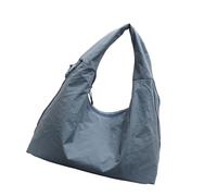 YUNNIAN Crescents Sac à bandoulière pour femme Joli sac à main sous le bras en nylon avec fermeture éclair pour femme, bleu clair, One Size
