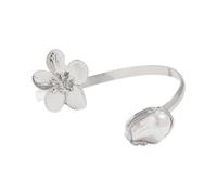 YUNNIAN Edgy Gold Tone Adjustable Starfishes Arm Cuff Bracelet Geometric Designs Sturdy Iron Jewelry for Women Music Festival Punk Accessory Gift