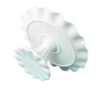 YUNNIAN Élégant support à gâteau en céramique de style européen pour présenter des desserts lors de mariages et