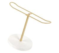 YUNNIAN Élégant support de chouchou avec base en bois pour accessoires de cheveux, présentoir à bijoux pour dortoir, décoration de chambre, organisateur de cheveux pour femmes