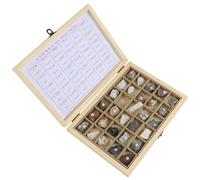 YUNNIAN Ensemble D'échantillons De Roches Et Minéraux pour Les Adolescents Exploration des Sciences La Terre Activité d'apprentissage Pratique Aide Pédagogique en Géologie Spécimens Roches