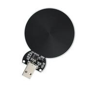 YUNNIAN Générateur d'ondes portable 7,83 Hz Technologie carrée pour la maison, le bureau, les méditations, l'espace et les voyages Appareil portable