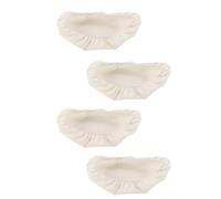 YUNNIAN Lot de 4 chiffons élastiques pour la fermentation en coton et lin extensibles pour la préparation du pain et le stockage des aliments en coton et lin