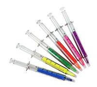 YUNNIAN Lot de 6 surligneurs à seringue fluorescente pour aquarelle