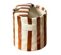 YUNNIAN Modern Striped Ceramic Cup Nonslip with Sip Lid for Juices Milk Office Drinkware Present Valentine Heat Resistant Juice Cup