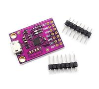 YUNNIAN Module D'interfaces De Communication USB I2C SMBus Alimenté par MicroUSB pour Les Et Les Projets D'évaluation des Capteurs