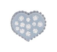 YUNNIAN Moules en résine en forme de fleur pour ongles, décorations artistiques, moules à bijoux pour boucles d'oreilles époxy, collier, pendentif en résine