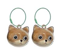 YUNNIAN Pitre Memorial Keepsakes Box Kechechains Pendant Cats Furs Récipient Décoratif Case De Rangement en Plastique Don Clear Boîte De