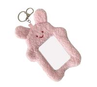 YUNNIAN Porte-cartes en peluche de dessin animé - Couverture de cartes en peluche - Porte-cartes photo - Porte-clé, Couleur 2, Size Approx. 15x11cm/5.9x4.33in