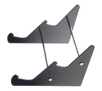 YUNNIAN Support de tablette en acrylique noir pour clavier d'ordinateur mécanique pour espaces de travail organisés, idéal pour le bureau et la maison