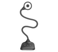 YUNNIAN Webcam transparente USB compatible USB pour équipe de zoom avec capteurs CMOS et réduction du bruit Webcam avec éclairage LED