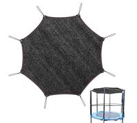 Yunova Pare-soleil pour trampoline Ø 305 cm | Bâche en polypropylène résistant aux UV et aux intempéries pour trampoline rond - Protection contre le soleil, les feuilles et la saleté, facile à monter