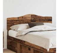 Yunovire Tête de lit en bois recyclé 160 cm, tête de lit moderne, panneau mural durable pour lit, montage facile, 163 x 3 x 100 cm