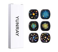 YUNRAY Galaxy Projector Disc - Diapositives de Projecteur Ultra HD, compatibles avec Le YUNRAY Galaxy Projector Pro et Les Modèles SKE-TKQ01 & BL-DQY02 (Pro Version) - Set de 6 Disques