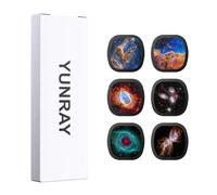 YUNRAY Galaxy Projector Disc - Diapositives de Projecteur Ultra HD, compatibles avec Le YUNRAY Galaxy Projector Pro et Les Modèles SKE-TKQ01 & BL-DQY02 (Pro Version) - Set de 6 Disques