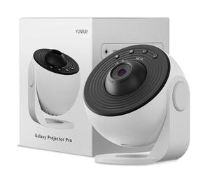 YUNRAY Galaxy Projector Pro, Projecteur Galaxie Projecteur d'Étoiles pour Chambre avec 1 Diapositives en Verre HD Planétarium Veilleuse Ciel Étoilé pour Enfants Anniversaire Noël Cadeau