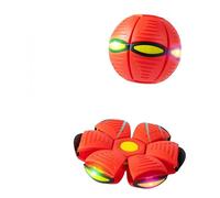 Yunrui Atmotoys Ball, Balle Volante Lumineuse, Jouet de Lévitation pour Enfants et Adultes, Version Améliorée avec Effet Boomerang (Rot)