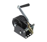 YUNRUX Treuil manuel 360 kg - Charge lourde - Treuil manuel - Avec sangle en nylon de 5 m - Pour remorque, atelier, garage, bateau