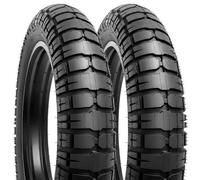 YUNSCM 2-PCS 20 Pouces Fat E-Vélo pneus 20x4.5/114-406 Compatible with 20x4.5 20X4.5 All-Terrain E-Vélo Bike pneus (Y-531)