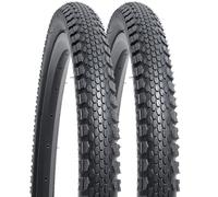 YUNSCM 2-PCS 20 Pouces Vélo pneus 20x1.35/37-406 Compatible with Route Vélo 20x1.35 Bike pneus (Y-1420)