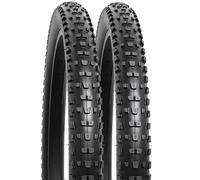 YUNSCM 2-PCS 24 Pouces Montagne Vélo pneus 24x2.25/57-507 Compatible with 24x2.20 24x2.25 24x2.30 Vélo Bike pneus (Y-701)