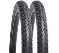 YUNSCM 2-PCS 26 Pouces Vélo pneus 26x1.75/47-559 Compatible with Route Vélo 26x1.75 26X1.75 Bike pneus(Y-1476)