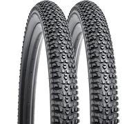 YUNSCM 2-PCS 27.5 Pouces Vélo pneus 27.5x2.30 (58-584) Compatible with 27.5x2.25 27.5x2.30 27.5x2.35 Montagne Vélo Bike pneus (Y-1493)
