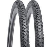 YunSCM Lot de 2 60TPI pneus de vélo Pliables de 28" - 700 x 45C - 47-622 - Compatible avec Ville/Route 700 x 44C 700 x 45C 700 x 46C